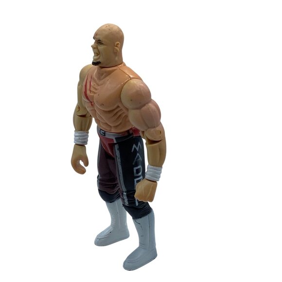 Vtg MADRN RARE Wrestling Action Figure 6" Collectible Toy GENERIC - Picture 5 of 7
